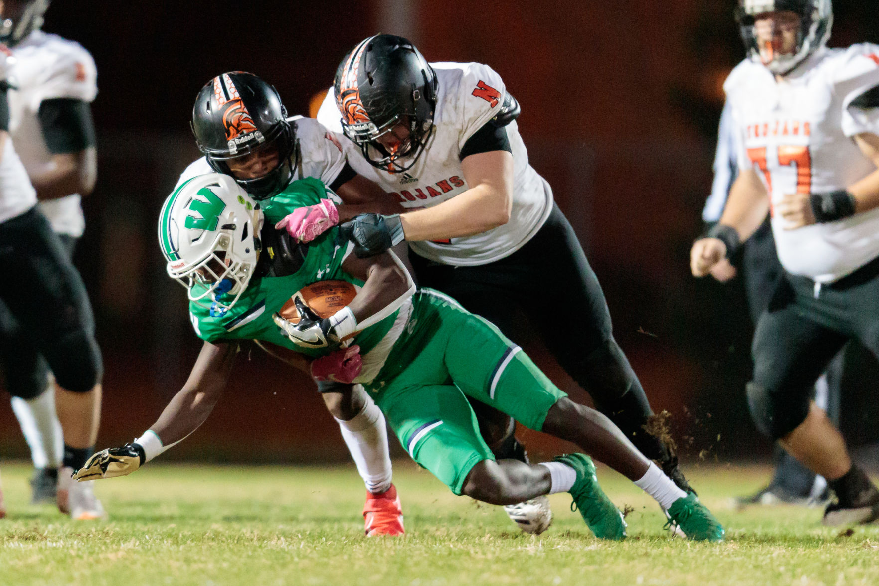 The Northwest Cabarrus Trojans fall to the Weddington Warriors in the third round of the 3AA State playoffs.